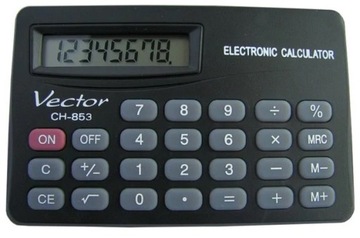 KALKULATOR KIESZONKOWY VECTOR CH-853 ETUI