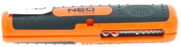 АВТОМАТИЧЕСКИЙ СНЯТНИК ИЗОЛЯЦИИ 180 мм ПЕРЕДНЯЯ ДИАПАЗОН 0,5–6 мм² NEO Tools