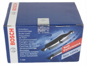 BOSCH KLOCKI HAMULCOWE TYŁ NISSAN MICRA II