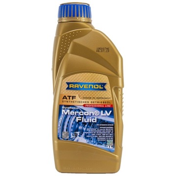 RAVENOL ATF Mercon LV 1L - olej przekładniowy do skrzyni biegów automatyczn