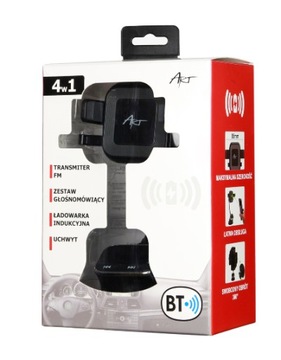 Передатчик 4 в 1, комплект громкой связи, зарядное устройство QI