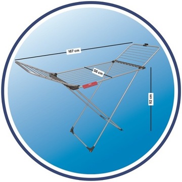 VILEDA Сушилка для белья Vileda Aluminium 100