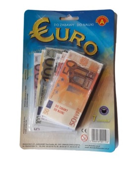 Zabawkowe banknoty Euro