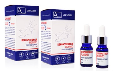 ARKADA SERUM KOLAGENOWE do paznokci trądzik 2x11ml