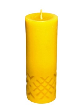 Walec świeca Świeczka z wosku pszczelego 9,4 cm