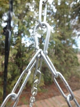 ПОЛЬСКИЙ САДОВЫЙ ПОДВЕСНОЙ ГРИЛЬ НА ТРЕХ НОЖКАХ