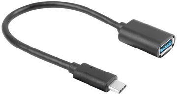 Кабель-переходник USB-C 3.0 Type-C на USB A OTG, 20 см