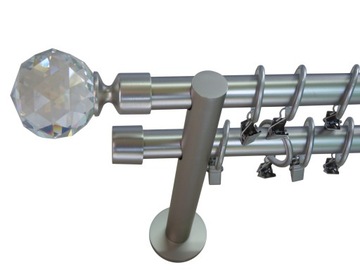 ХРУСТАЛЬНЫЙ КАРДИНС + ТИХИЕ КОЛЬЦА 19/19MM DOUBLE 300