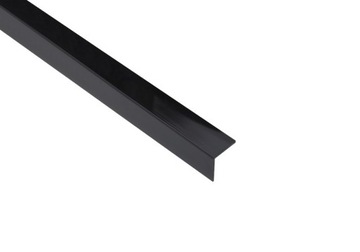 KĄTOWNIK PCV 10x10 mm Narożnik PROFIL CZARNY 200cm