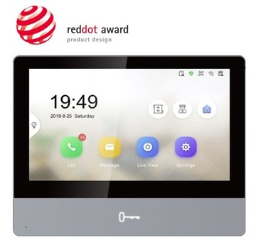 ВИДЕОИНТЕРФОН IP-видеодомофон HIKVISION LCD 7' IPS