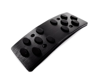 Накладки на педали Audi A6 C7 2010-2016 АКПП матовый алюминий TOP