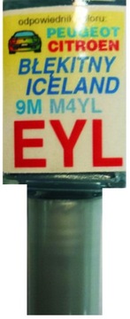 CITROEN EYL 9M M4YL BLEU ICELAND LAKIER ZAPRAWKA