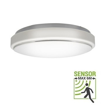 PLAFONIERA LED+CZUJNIK 12W 4000K SOLA LED IDEUS