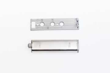 МЕБЕЛЬНЫЙ ОТДЕЛИТЕЛЬ ДЛЯ ФАСАДОВ С РЕЗИНОВЫМ НАКОНЕЧНИКОМ НА TITUS PUSH TO OPEN + PLATE