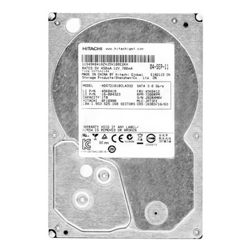 HGST Hitachi 1 ТБ 7,2 тыс. 32 МБ SATA II 3,5 дюйма
