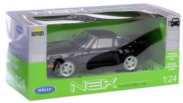 МЕТАЛЛИЧЕСКИЙ АВТОМОБИЛЬ С ОТКРЫВАЮЩИМИСЯ ДВЕРЯМИ PORSCHE 911 TURBO