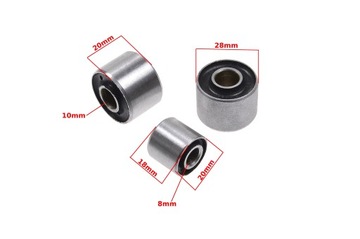 TULEJA TULEJKI WAHACZA TYŁ 4T GY ROMET JUNAK VAPOR