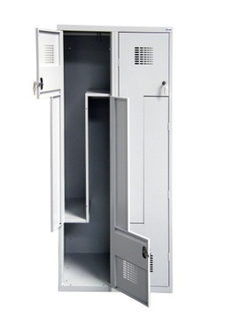 МЕТАЛЛИЧЕСКИЙ ШКАФ 80 тип L ОДЕЖДА Шкафы по охране труда и технике безопасности ISO