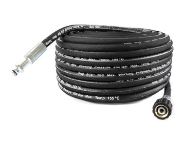 WĄŻ DN8 30M 250 BAR DO KARCHER HD WTYK 10MM