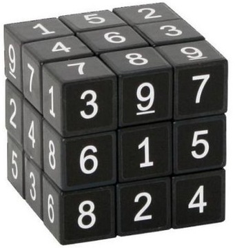 KOSTKA SUDOKU łamigłówka logiczna gra Prezent