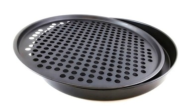 Blacha do pieczenia pizzy forma teflon 2 elementy