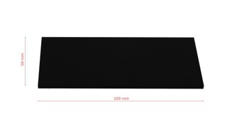 SZYBKA CIEMNA SPAWALNICZA DIN 12 100x50 mm 5 szt