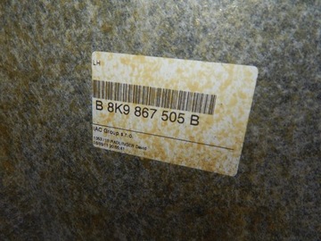 AUDI A4 B8 универсал ПОТОЛОК 8K9867501A