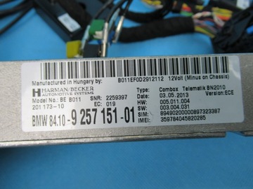 BMW 3 F30 GSP НАВИГАЦИЯ В КОМПЛЕКТЕ