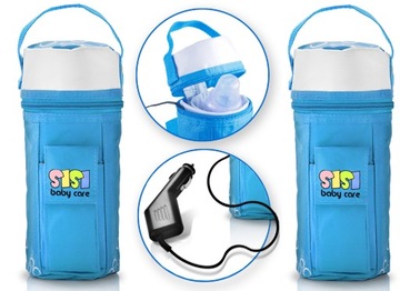 ПОДОГРЕВАТЕЛЬ ДЛЯ БУТЫЛОК АВТО ТЕРМОСУМКА С ИЗОЛЯЦИЕЙ