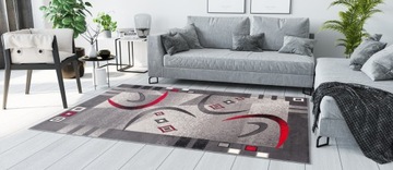 КОВЕР 100% ПП 120x170 BCF КОВРЫ СЕРОГО ЦВЕТА