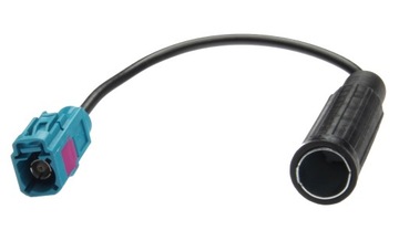 Adapter antenowy redukcja FAKRA/DIN - 20cm