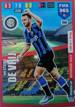 FIFA 365 2020 POWER-UP DEFENSIVE ROCK 350 DE VRIJ