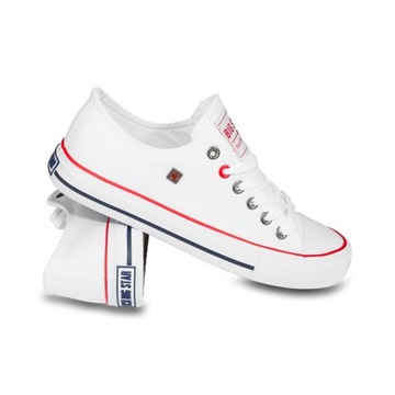Белые низкие классические кроссовки BIG STAR T274022 37