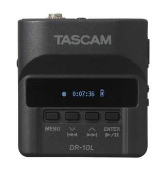 Tascam DR-10L черный Цифровой аудиорекордер с петличным микрофоном
