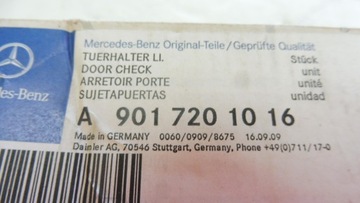 ДВЕРНОЙ ОГРАНИЧИТЕЛЬ MERCEDES A9017201016