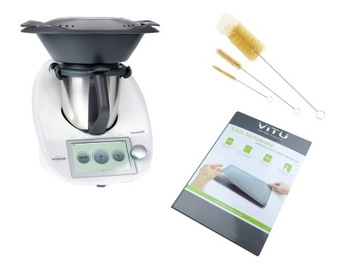 Szkło hartowane na ekran Thermomix TM6 SZCZOTECZKI