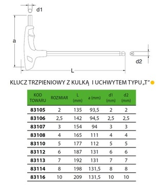 6-СТОРОННИЙ ЗАМОК T-LOCK С ШАРИКОМ SATA 4 ММ