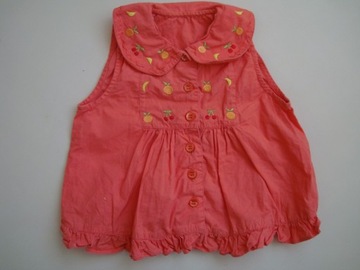 HAFTOWANA tunika bluzka MOTHERCARE r.74/80