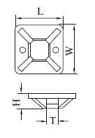 ЗАЖИМ ДЛЯ КРЕПЛЕНИЯ РУЧКИ 30ММ 100 ШТ.