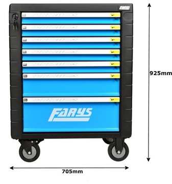ТЕЛЕЖКА ДЛЯ ИНСТРУМЕНТОВ, ШКАФ ДЛЯ МАСТЕРСКОЙ, НАСТЕННАЯ FARYS