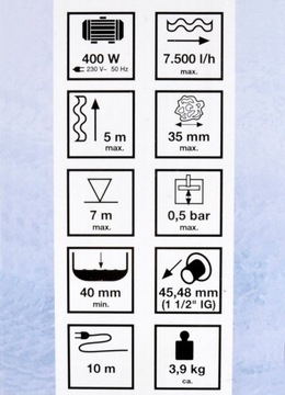 Насос для грязной воды SDW 400 S_CL ver2