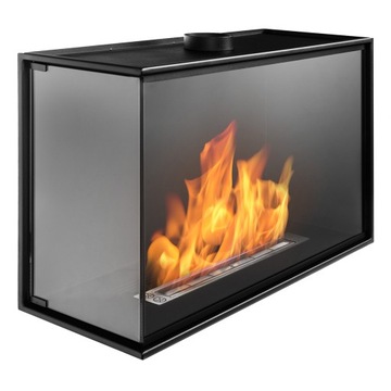 БИОКАМИН СО СТЕКЛЯННЫМ УГОЛОКОМ Delta 600мм L 60см TüV