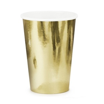 НАБОР ЗОЛОТЫХ ПОДСТАКАН, зеркальный хром