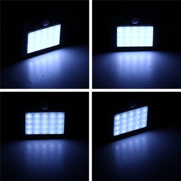 СОЛНЕЧНАЯ ЛАМПА НАСТЕННЫЙ СВЕТИЛЬНИК 42LED ДАТЧИК ДВИЖЕНИЯ