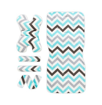 ВСТАВКА ДЛЯ ГОНДОЛЬНОЙ КОЛЯСКИ, МАТРАС MINKY, РЕМНИ 5-в-1