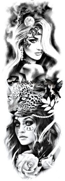 МОЮЩИЙСЯ ТАТУ ВРЕМЕННЫЙ РУКАВ МНОГИЕ ДИЗАЙНЫ