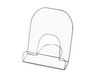 ELEGANCKA PODSTAWKA POD TELEFON,STOJAK Z PLEXI 2mm