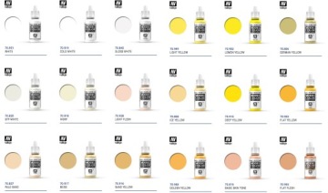 Vallejo 70953 Model Color 18ml Flat Yellow 70.953