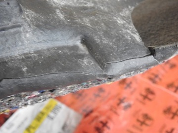 левая задняя панель багажника Alfa Romeo 147