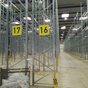 regały magazynowe paletowe wysokoskładowe DEXION